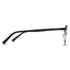 2.5 NVG Computer Glasses Black Gold Round Eyeglasses